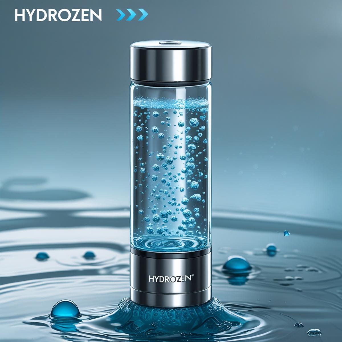 Hydrozen – La bouteille d’eau hydrogénée pour votre bien-être